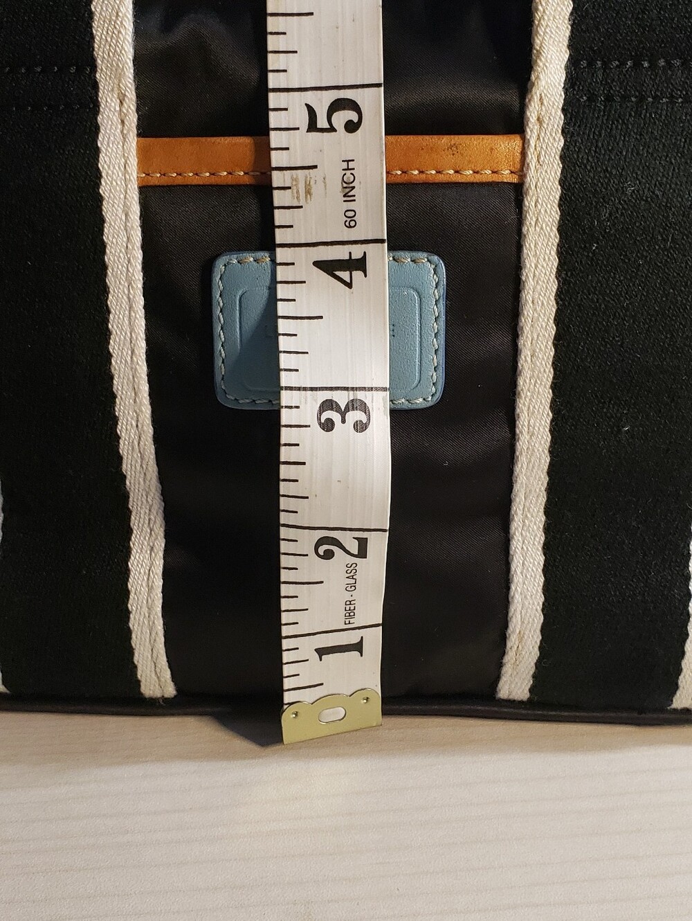 Washed- Coach Black and Blue Mini Tote Bag. Y2K - Picture 13 of 16